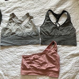 Lot of 3 PINK bras